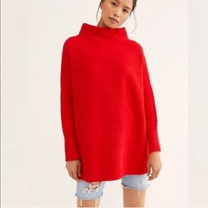 Free People Slouchy Ottoman Tunic Large